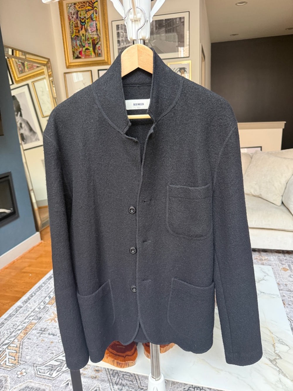 Buck Mason Felted Chore Coat